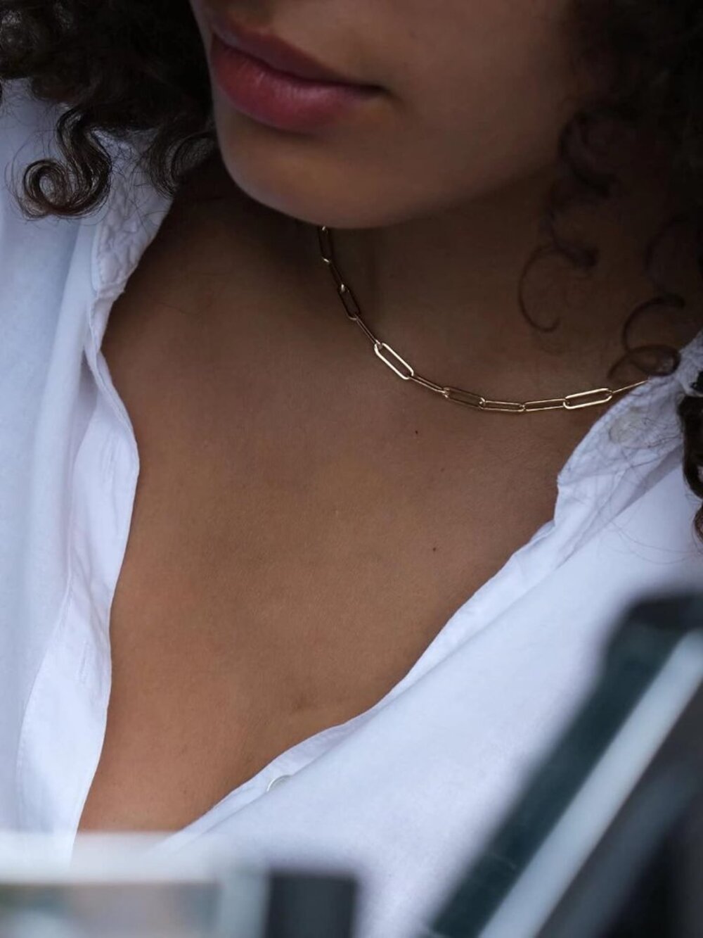 Layered Initial Necklaces for Women Trendy, Letter A-Z Necklace | 14K Gold-Plate - Picture 3 of 7